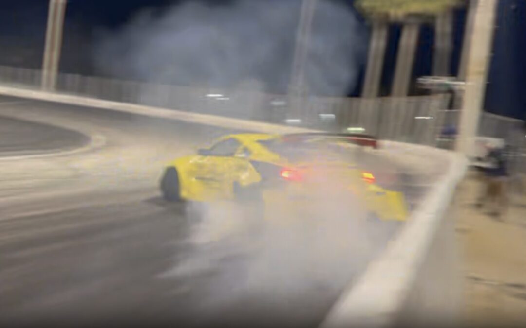 Testing at Orange Show Speedway
